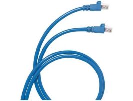LEGRAND konszolidációs patch kábel RJ45-RJ45 Cat6 árnyékolatlan (U/UTP) LSZH (LSOH) 15 méter kék d: 6,2 mm AWG24 LCS3 (51511)